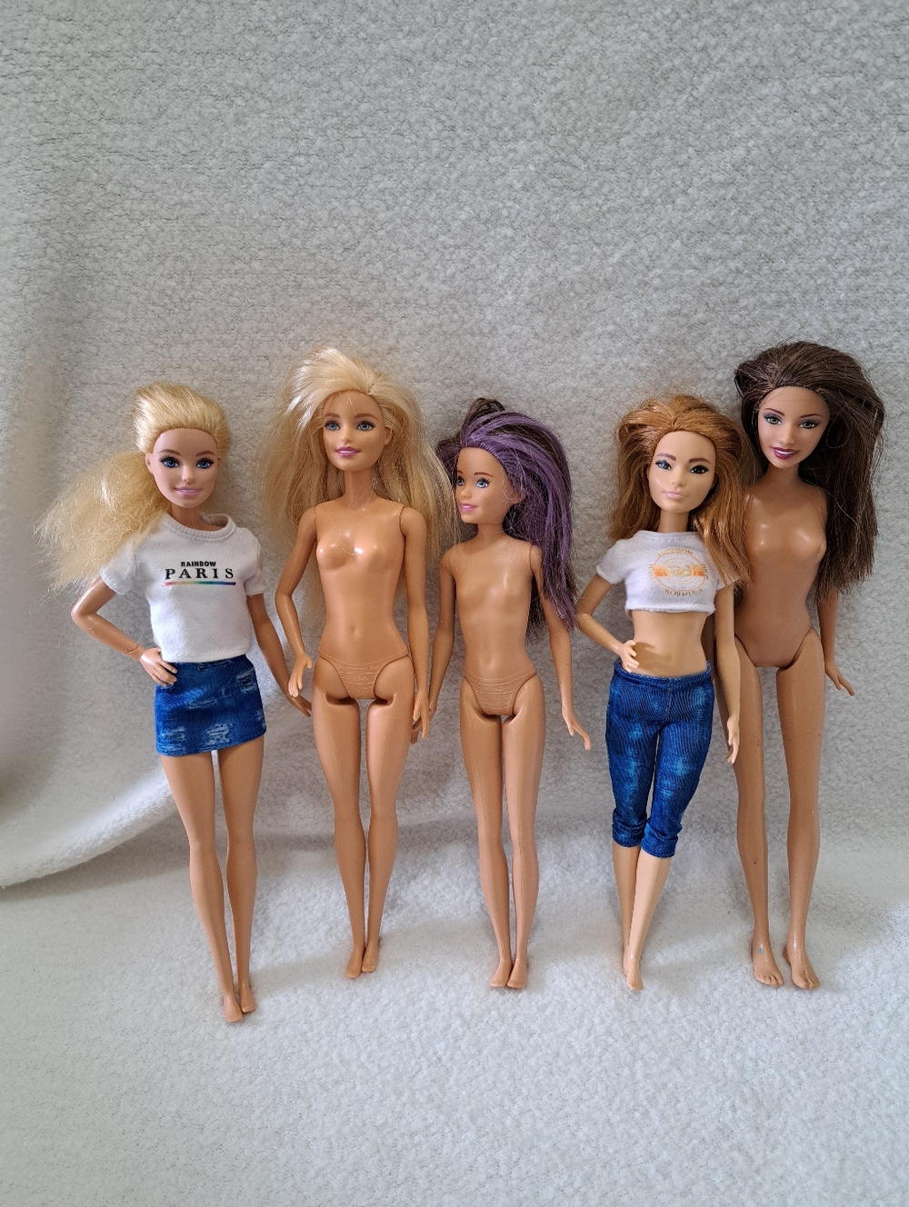 Barbie Lot 5 Dolls Barbie And Friends Mattel Toys 90s 2000s Kids